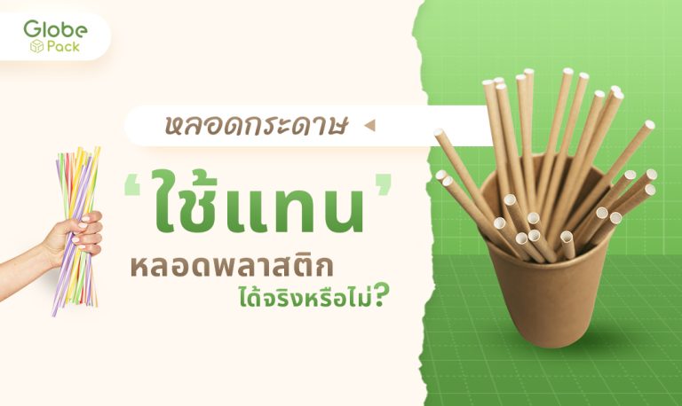 หลอดกระดาษใช้แทนหลอดพลาสติกได้ดีจริงหรือไม่?